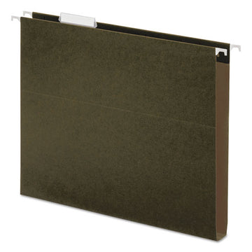 Universal® Box Bottom Hanging File Folders, Letter Size, 1-5-cut Tab, Standard Green, 25-box freeshipping - TVN Wholesale